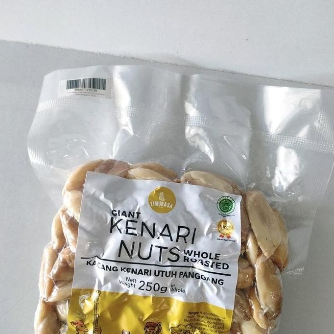 

Timurasa - Kacang Kenari Panggang Original Giant Roasted Kenari Nuts 250G ( Tanpa Tambahan Gula Garam Bebas Msg )