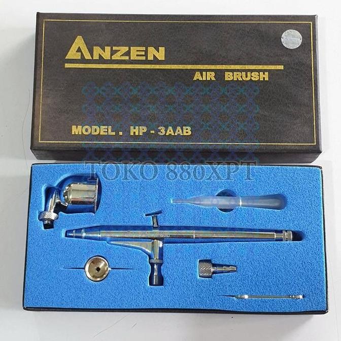 Silahkan Order] Spray Airbrush Gun Anzen HP-3AAB Sped Cat Gravity Feed Japan