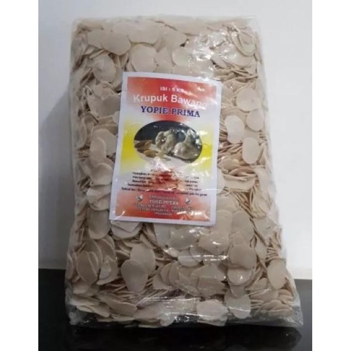 

Kerupuk Bawang Putih Yopie Prima 5Kg Krupuk Bawang Yose Putra