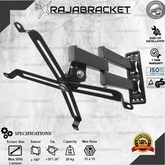 Bracket Proyektor Dinding, Braket Dinding Proyektor Infocus Full Motions Universal