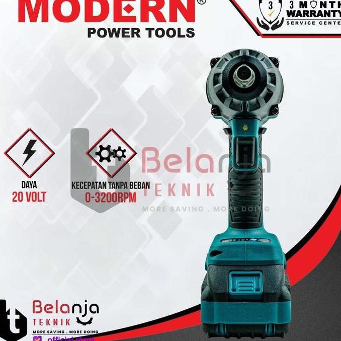 Modern Cordless Impact Wrench M 65 Pembuka Baut Baterai M65 M-65 Kualitas Terbaik Harga Termurah