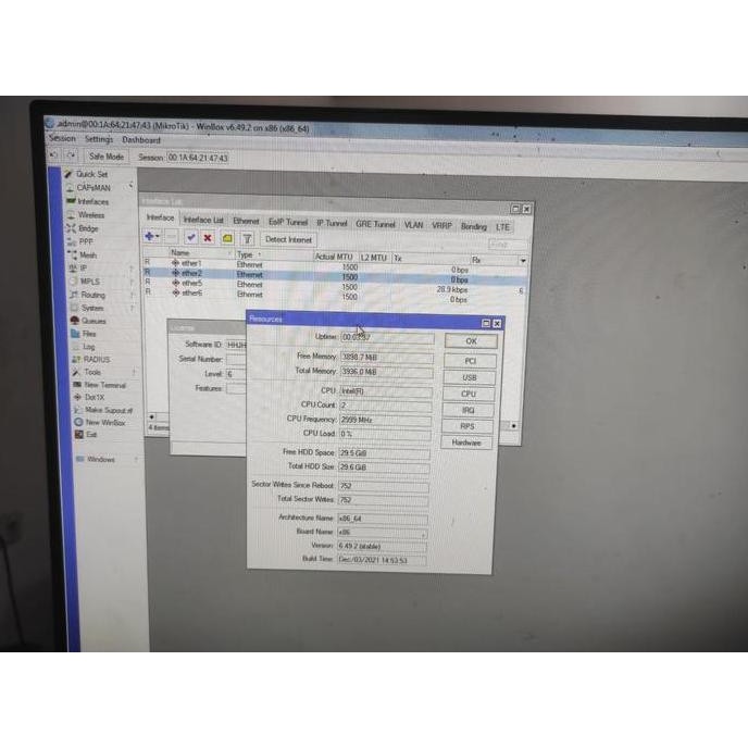 Server Ibm System X3250 M2 Mikrotik X86 4Cpu 4Port Gbe New Stok