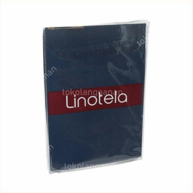 Linotela Sarung Bantal 58x86 Cm - Biru