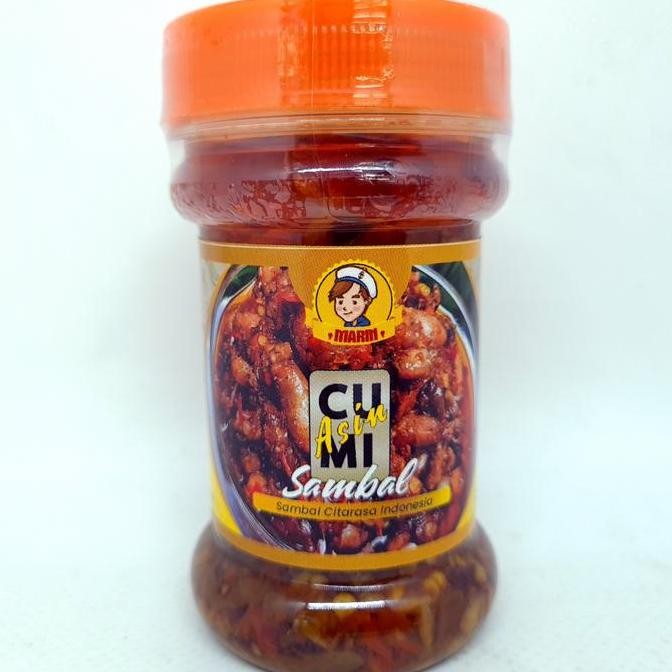 

Produk Unggulan] MARIN SAMBAL CUMI ASIN 150gr | SAMBAL CITARASA ASIA