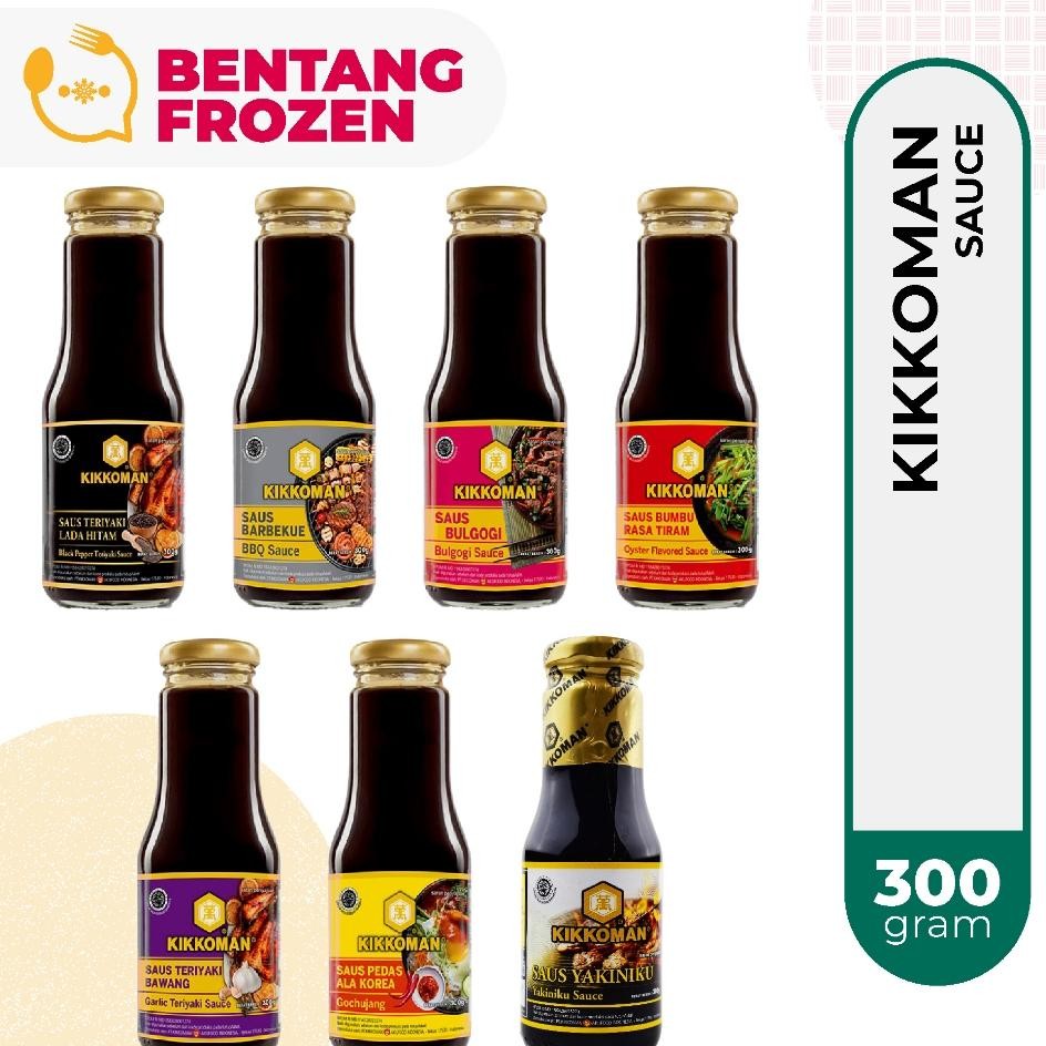 

Kikkoman Saus Bumbu 300Gr Bbq Lada Hitam Buogi Tiram Gochujang Yakiniku Teriyaki