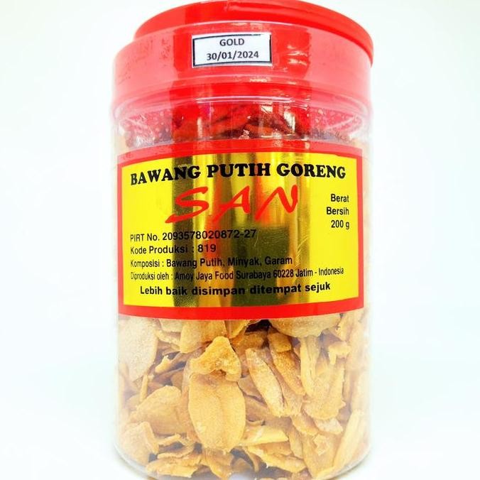

Open DS] SAN BAWANG PUTIH GORENG 200gr | INSTAN ASLI BRAMBANG TANPA TEPUNG