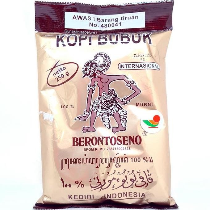 

~@~@~@~@] BERONTOSENO KOPI BUBUK INTERNASIONAL 250gr | BRONTOSENO KEDIRI ASLI
