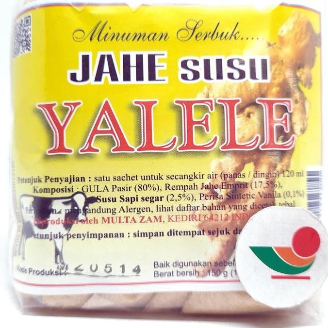 

] YALELE MINUMAN INSTAN 150gr @ 10 sachet | JAHE SUSU WEDANG TRADISIONAL