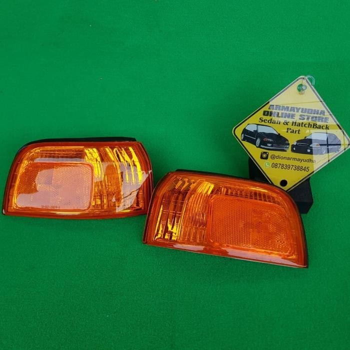 Corner Lamp Lampu Sein Yellow Jdm Honda Accord Maestro 1990 Sd 1991 Original Dan Terpercaya