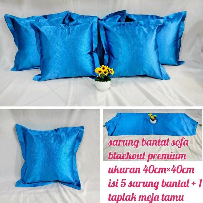sarung bantal sofa 40x40/sarung bantal sofa polos