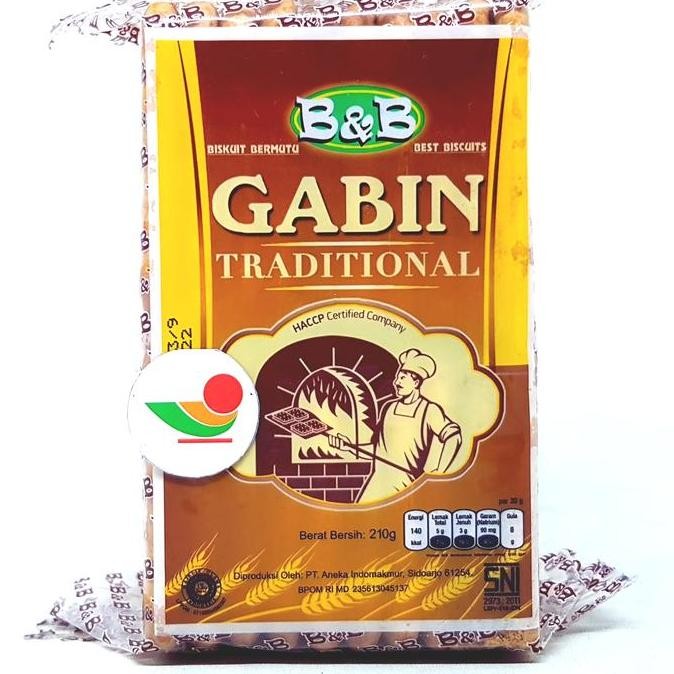 

>*>*>*>*] B&B GABIN TRADITIONAL 210gr | KUE KERING MURAH ASIN ANEKA BIS ANEKABIS