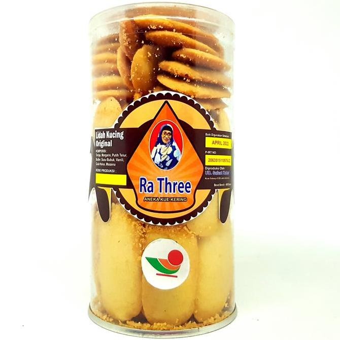 

^^^^^] RA THREE KUE LIDAH KUCING ORIGINAL 500gr | ANEKA CAMILAN LEBARAN PUASA
