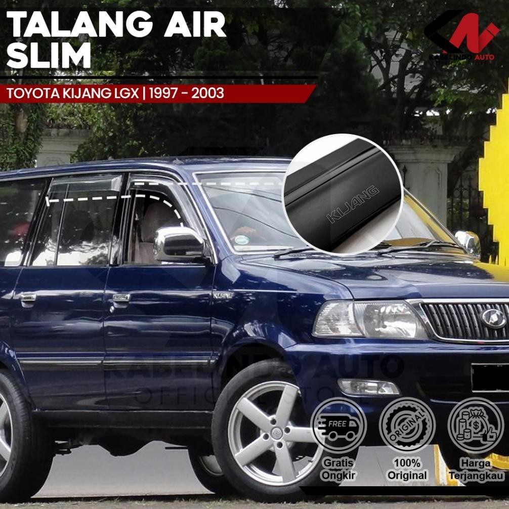 Talang Air Pintu Mobil Toyota Kijang LGX / Kapsul Model Slim
