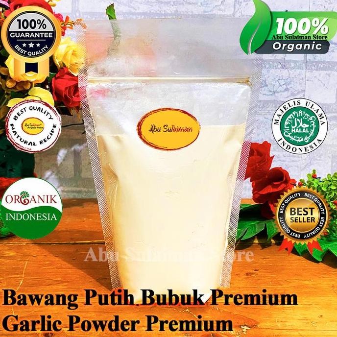 

JH8 Garlic Powder 1 KG / Bawang Putih Bubuk Murni Premium Halal 1 Kg