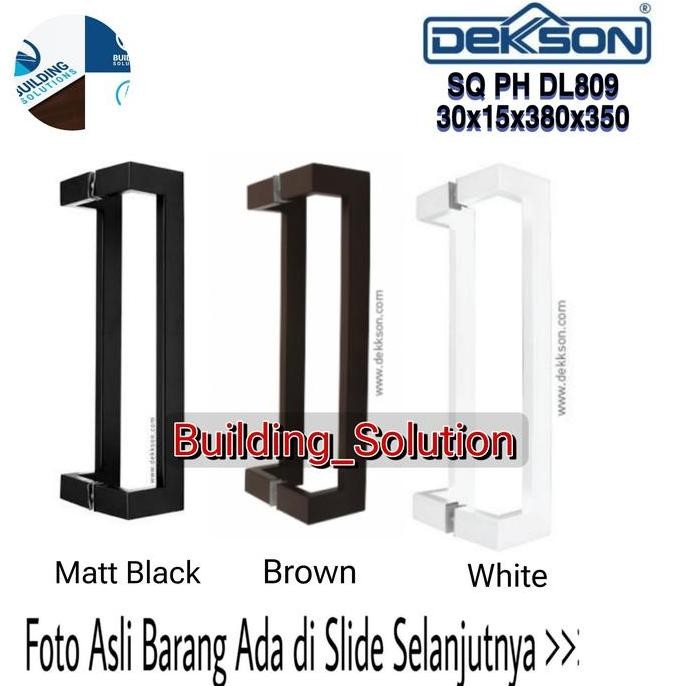 Promo, Pull Handle Dekkson Sq Ph Dl809 30X15X380X350 | Sq Ph Dl 809 Original