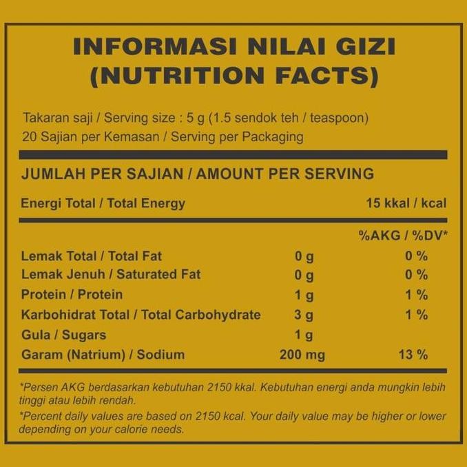 

JH8 Dospices Healthy Dry Rub [Curry Masala seasoning] Bumbu marinasi rendah kalori [100 gram] (ADS) Rempah Natural Rendah gula Rendah lemak Alami