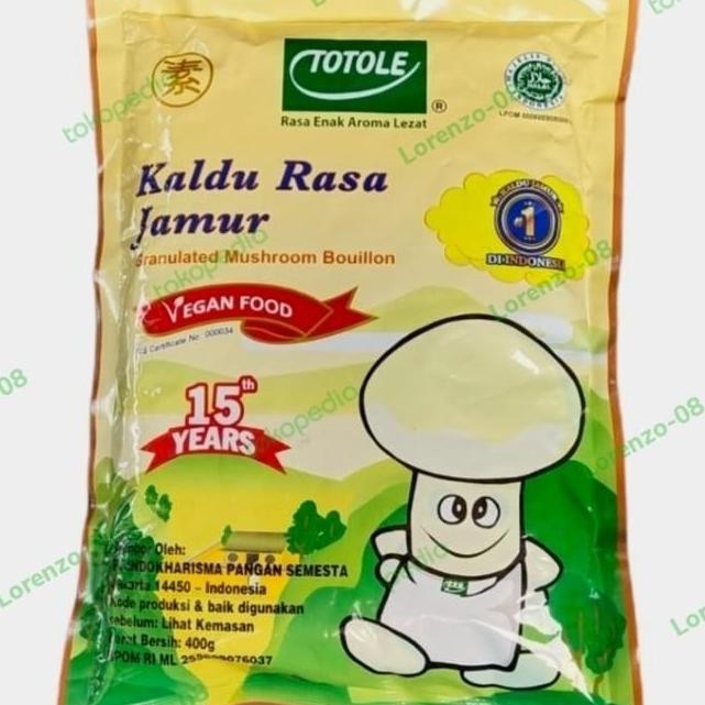 

JH8 Totole kaldu Jamur 400gr/Penyedap Kaldu Jamur Totole Pengganti MSG