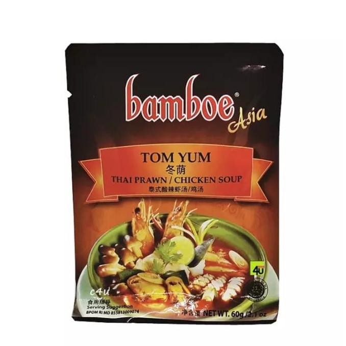 

JH8 Bumbu Tom Yum Bamboe Asia - Bumbu Tomyam - Box|Dus 12 Sachet