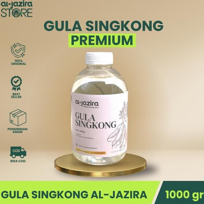 

JH8 Gula Singkong Cair Rendah Kalori Sweetener Pemanis Rendah Kalori Cocok