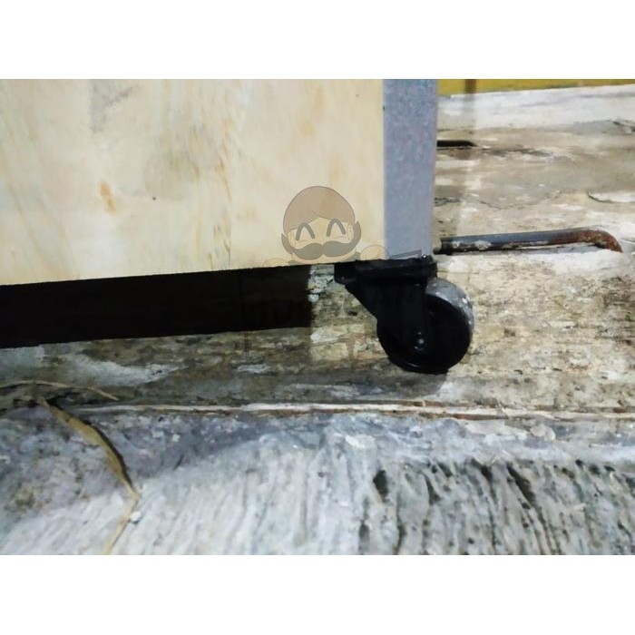 Gerobak Lipat / Booth Portable Versi 2 + Roda + Packing Kayu Original Dan Terpercaya