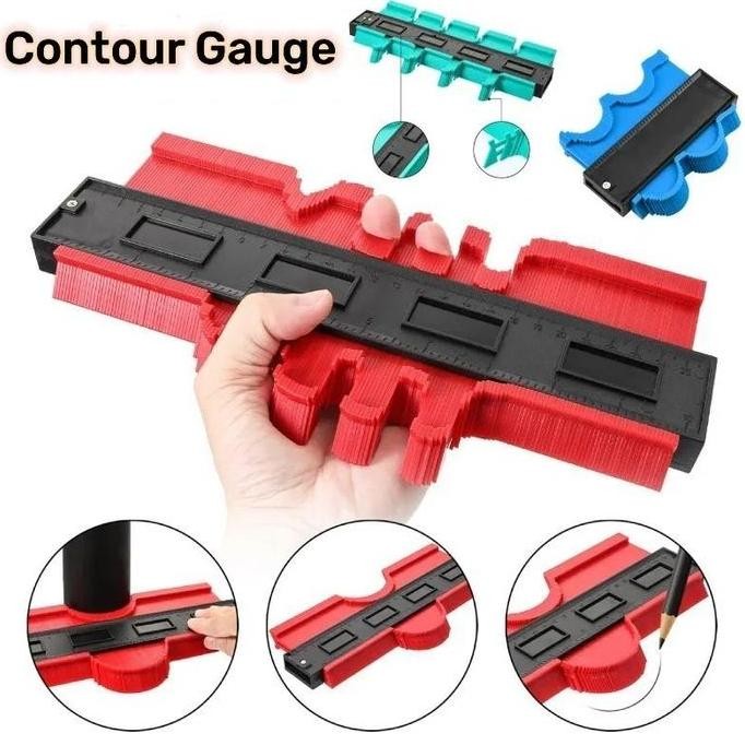 

12Cm Dan 25Cm Contour Gauge Penggaris Kontur Keramik Penggaris Contour Penggaris Kontur