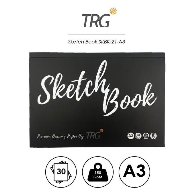 

Sale Trg Sketchbook Sketch Drawing Book A3 150Gsm Skbk-21-A3 - Kertas Buku Gambar & Sketsa 150 Gsm Trg