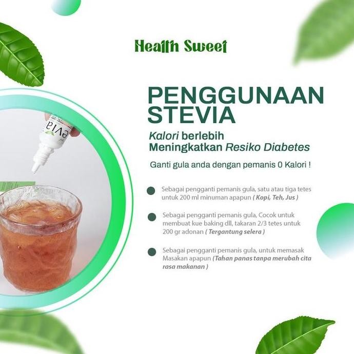 

JH8 gula STEVIA Gula Cair pemanis Alami Manis - royal Sugar