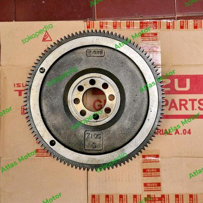 Flywheel Roda Gila Isuzu Panther 2.5 Dan Traga Original