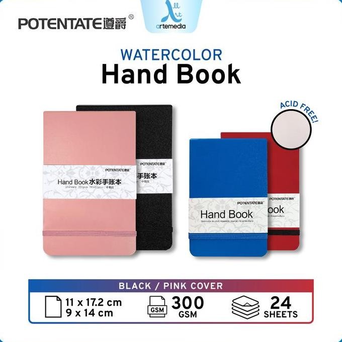 

Sale Potentate Handbook Watercolor Paper Hard Cover Sketchbook