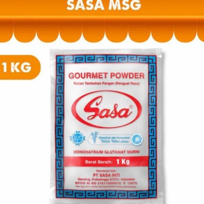

JH8 SASA MSG 1 KG MICIN PECIN VETSIN PENYEDAP RASA KEMASAN BESAR