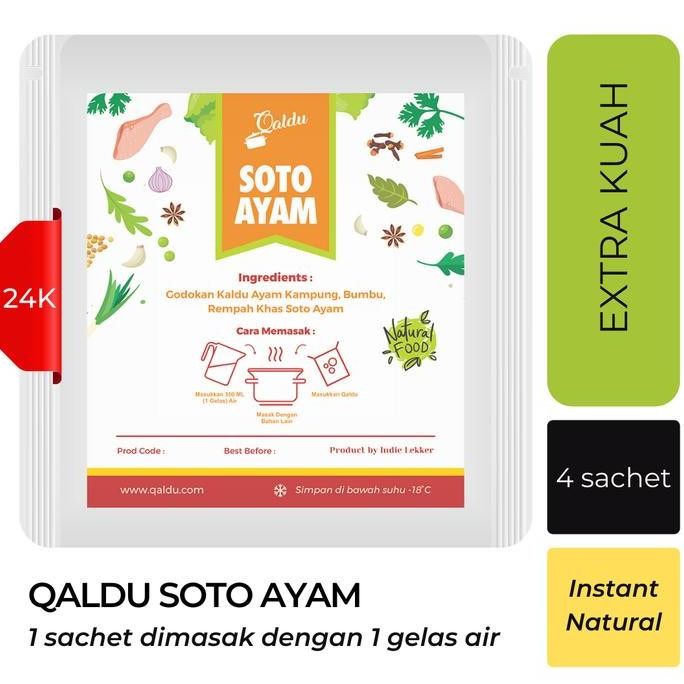 

JH8 Qaldu Soups - Kaldu Soto Ayam isi 4 pcs