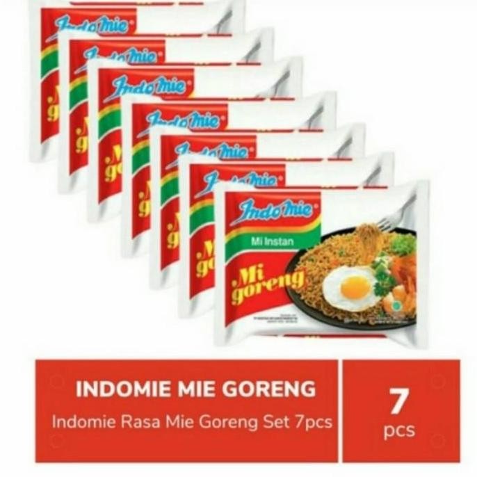 

(Expert) Indomie goreng 85gr paket isi 7pcs