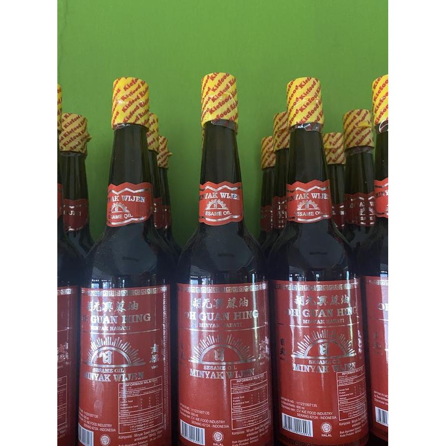 

JH8 Oh Guan Hing Minyak Wijen 600ml