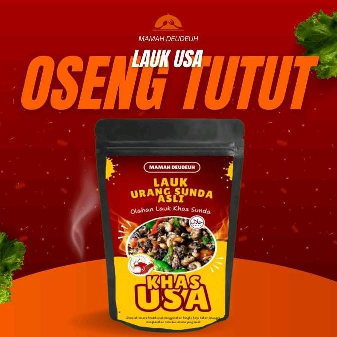

JH8 Oseng tutut bumbu pindang mamah deudeuh kemasan 200gr makanan instan / masakan pokok