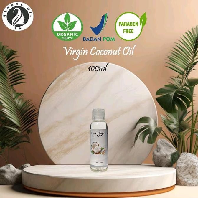 

JH8 Extra Virgin Coconut Oil Premium 100% Pure Organic - Minyak Kelapa Bahan Herbal untuk mpasi
