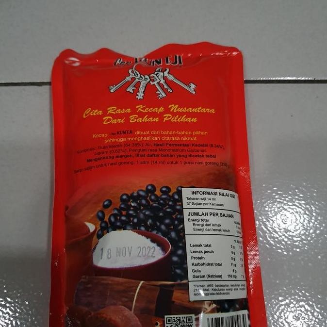 

JH8 kecap cap kuntji garut / ketjap tjap kuntji asli garut