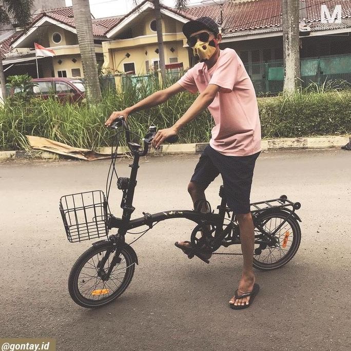 Keranjang Sepeda Lipat Front Block hc