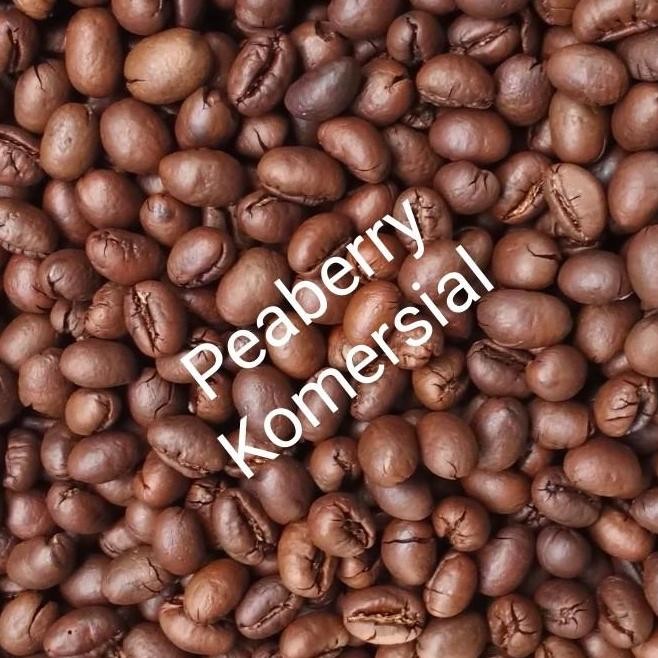 

(Expert) Kopi Robusta Peaberry Dampit Amstirdam Grade1 Komersial 1kg.