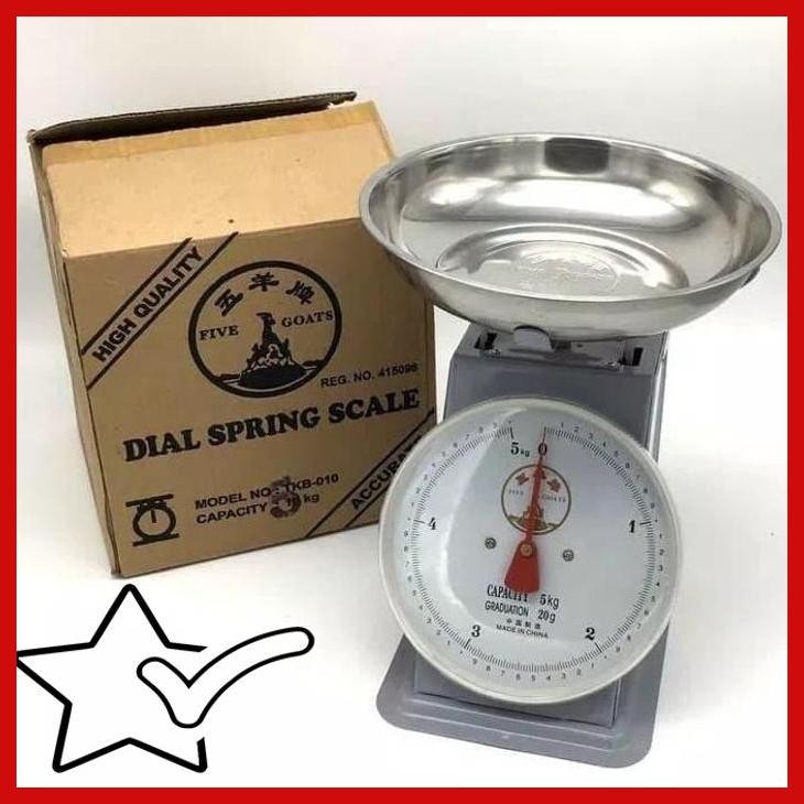 [TKR] TIMBANGAN KILOAN DUDUK 5KG