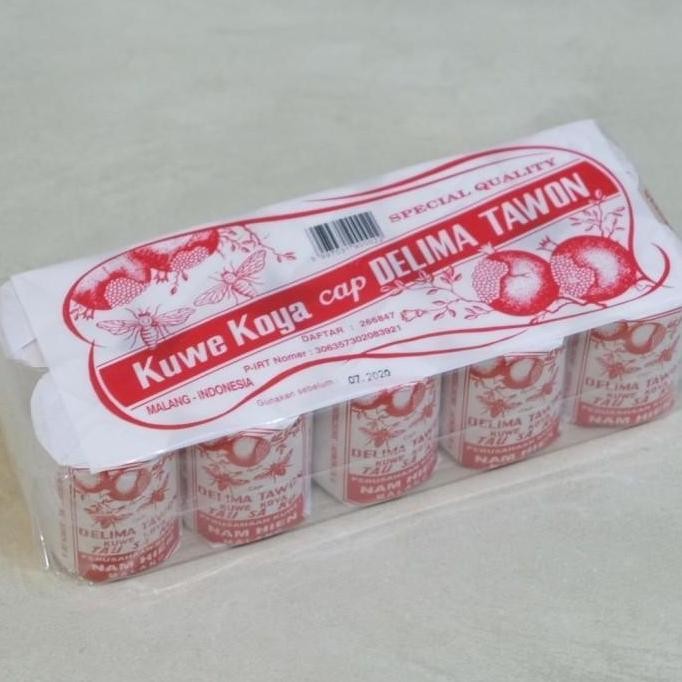 

(Expert) Tau Sa Ko Nam Hien / Kue Koya Cap Delima Isi 10 Roll