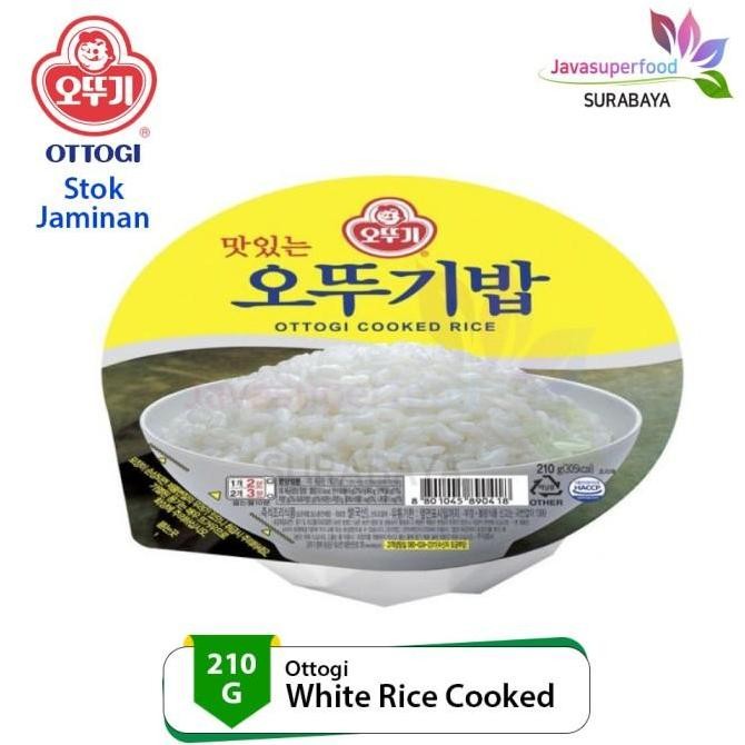 

(Expert) Ottogi White Rice Cooked 210G Korean / Nasi Putih Instan Korea