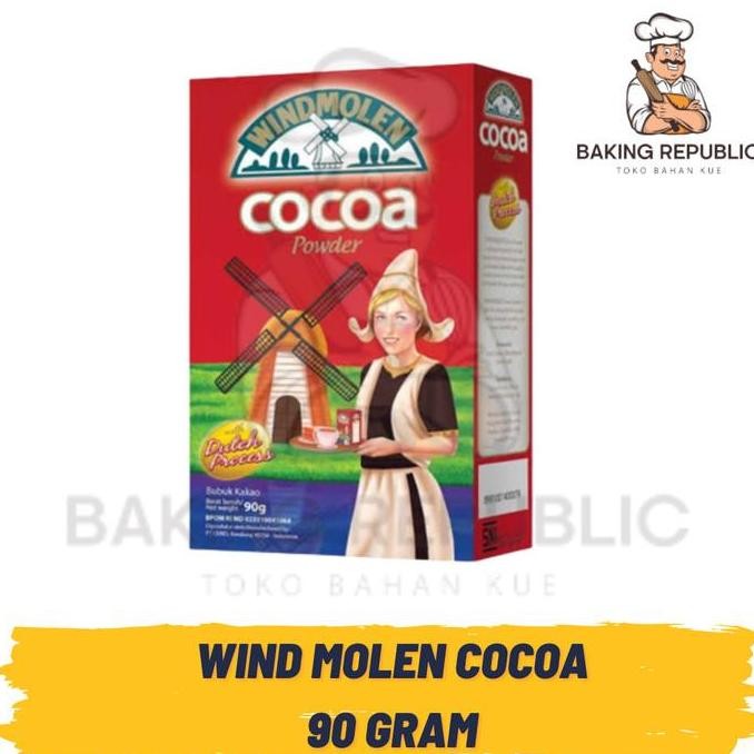 

(Expert) Bubuk Coklat/Cocoa Powder Wind Molen 90 gr