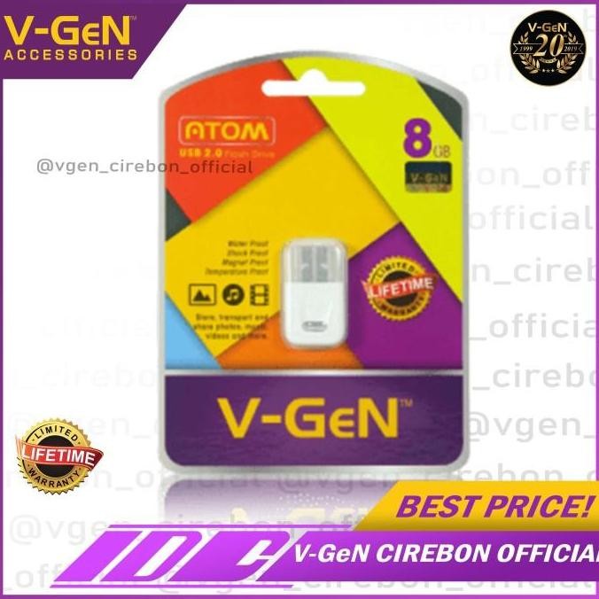 (Expert) Flashdisk V-GeN Atom 8GB - 128GB Original