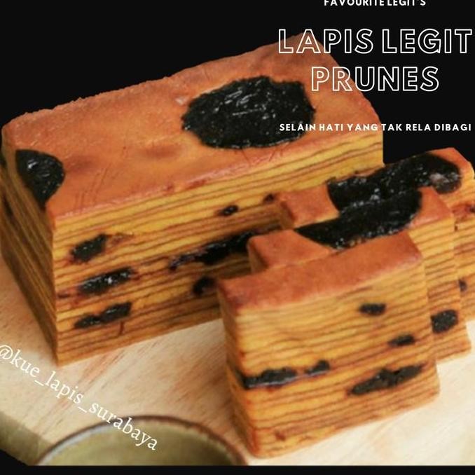 

JH8 Lapis Legit Prunes Premium Surabaya Wisman Moist Halal Tanpa Pengawet