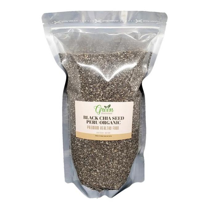 

JH8 BLACK CHIA SEED 1 KG PERU ORGANIC - CHIA SEEDS CHIASEED 1000 GRAM