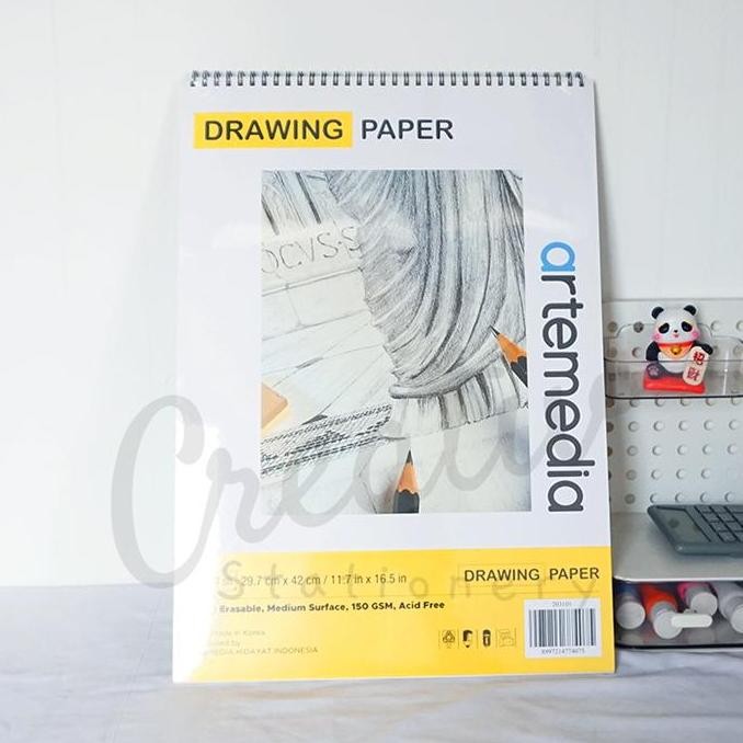 

Sale Artemedia Buku Sketsa Gambar A3 30 Halaman 150 Gsm Drawing Book Pencil Charcoal Arang 42 Cm X 30 Cm