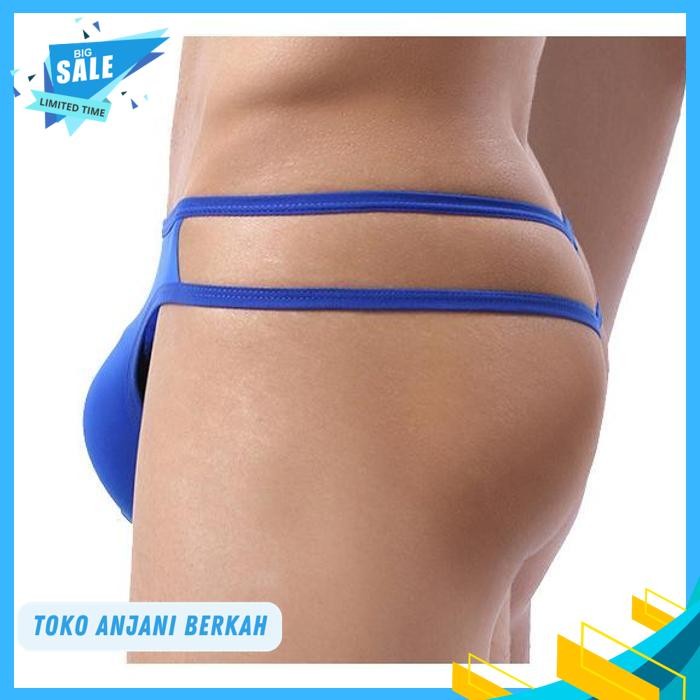 YUTATA MEN THONG PRIA CELANA DALAM THONG PRIA BLUE BB / YUTATA MEN THONG PRIA CELANA DALAM THONG PRI
