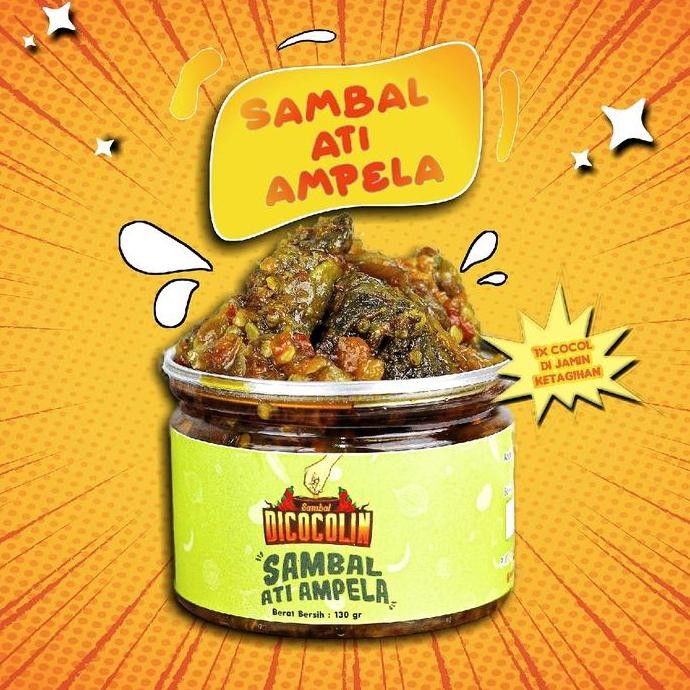 

JH8 Sambal Ati Ampela Sambaldicocolin pilihan yang lebih sehat indonesia halal SPP-IRT