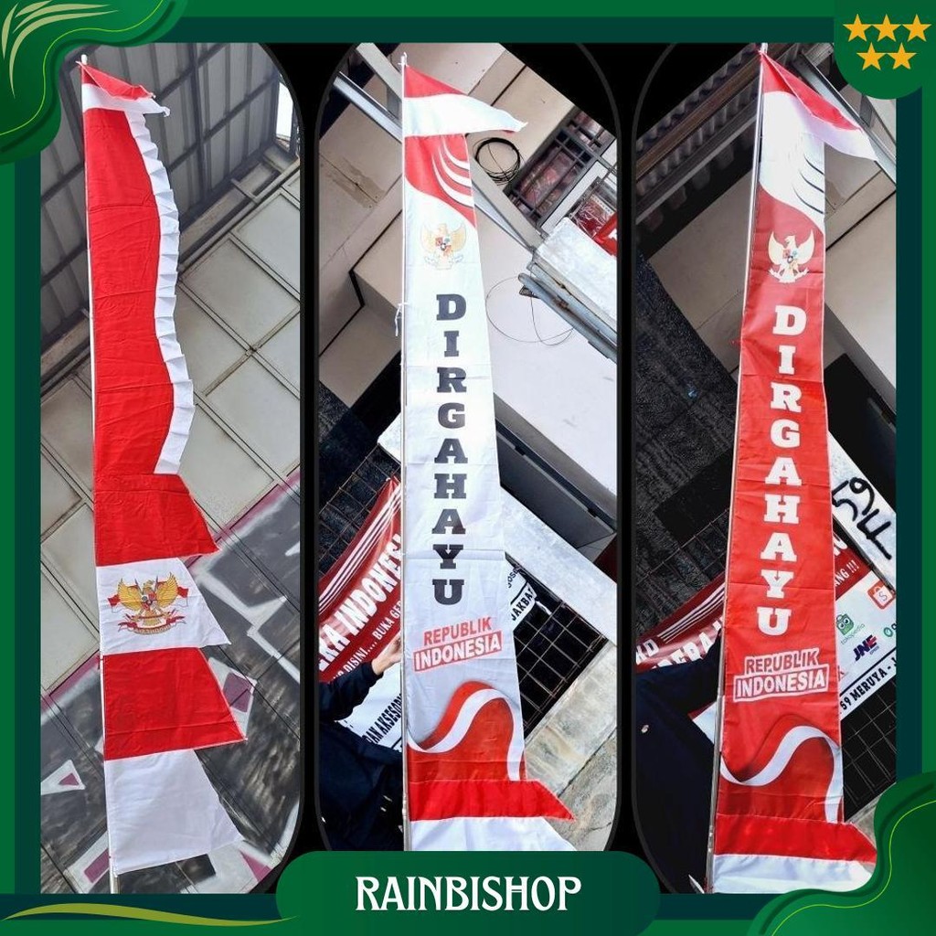 Umbul Umbul 3 Meter Dan Umbul Umbul Dirgahayu Ori