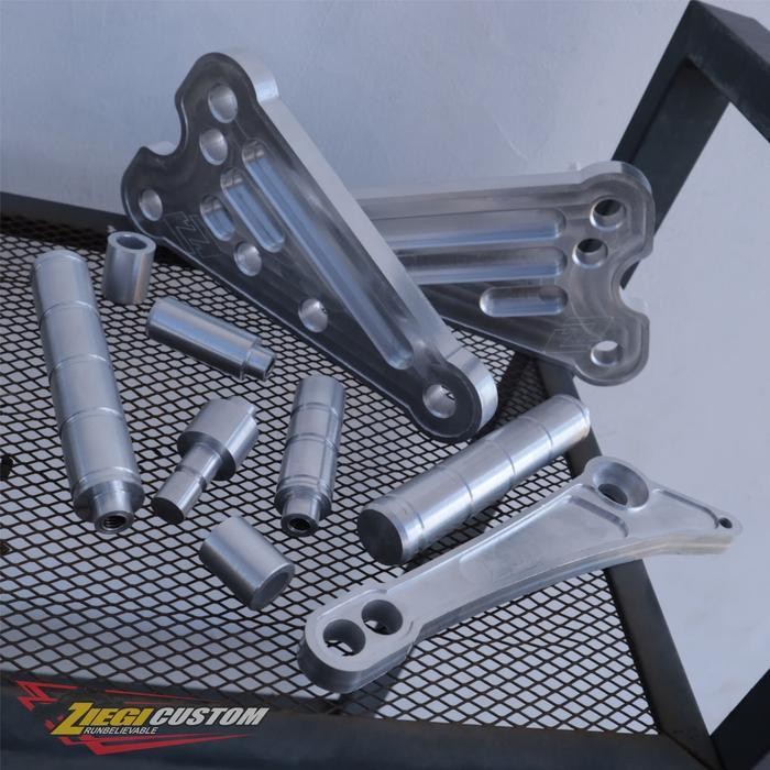 Gg Footstep Underbone Vespa Cnc Ziegi Custom